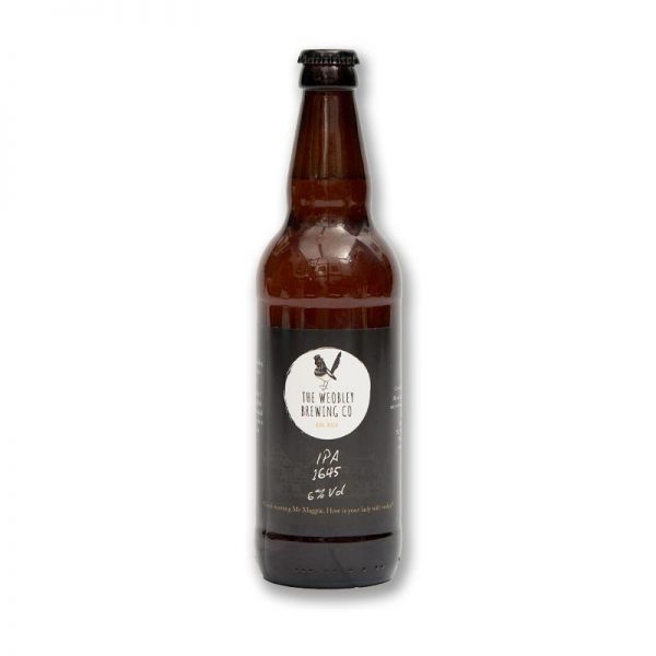 The Weobley Brewing Company IPA 1645