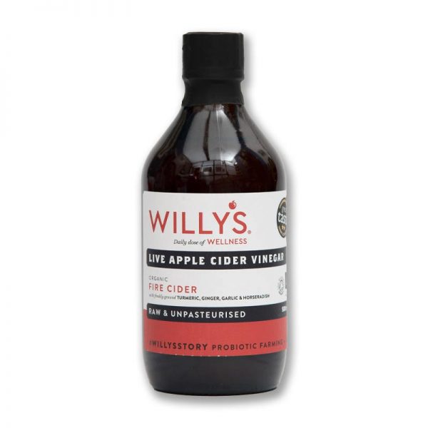 Willys Live Cider Apple Vinegar Fire Cider